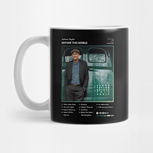 James Taylor - Before This World Tracklist Album Mug